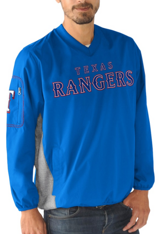 Texas Rangers MLB G-III Sports -Gridiron Pullover Jacket