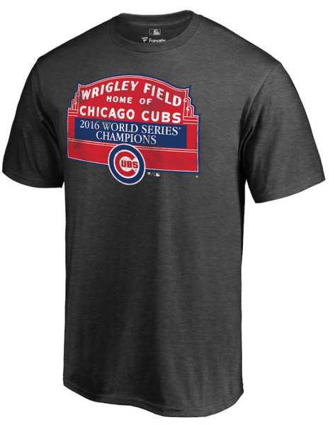 New Chicago Cubs win W Wrighley Field White T-shirt