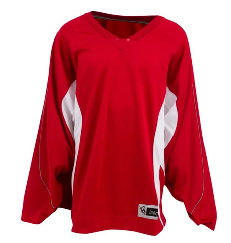 Inaria Vector – Senior Goalie Jersey (Red/White)