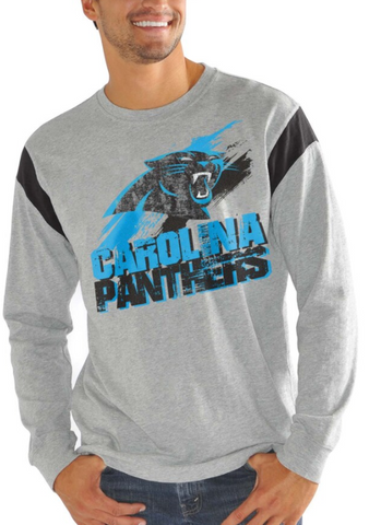 Carolina Panthers NFL - Receiver Slub Jersey Long Sleeve T-Shirt