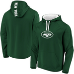 New York Jets NFL Fanatics - Iconic Defender Raglan Hoodie