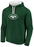 New York Jets NFL Fanatics - Iconic Defender Raglan Hoodie