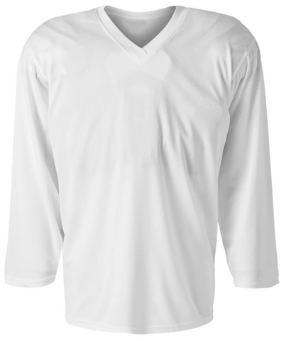 JOG Sports - Solid Colour Practice Jersey - White