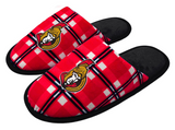 Ottawa Senators NHL FOCO - Scuff Slide Slippers