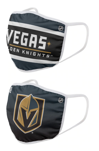 Vegas Golden Knights NHL FOCO - Adult Face Covering 2-Pack