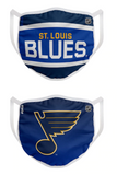 St. Louis Blues NHL FOCO - Adult Face Covering 2-Pack