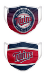 Minnesota Twins MLB FOCO - Adult Face Covering 2-Pack