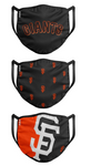 San Francisco Giants MLB FOCO - Adult Cloth Face Covering 3-Pack