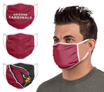 Arizona Cardinals NFL FOCO - Adult Face Covering 3-Pack