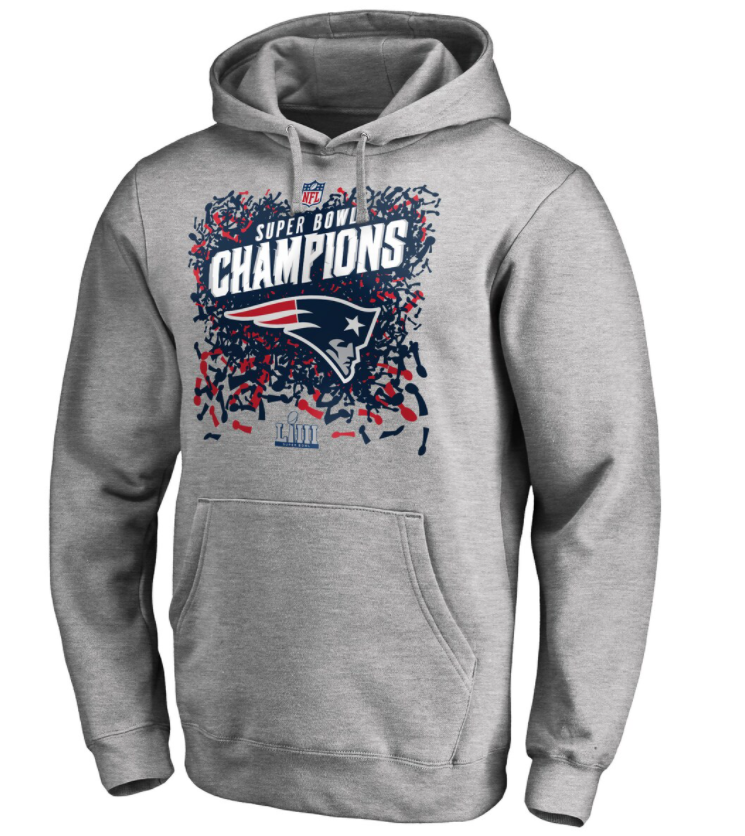 Super bowl liii hoodie on sale