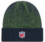 Seattle Seahawks NFL New Era - Sideline Official Tech Knit Beanie