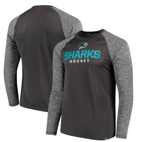 San Jose Sharks NHL Fanatics – Static Long Sleeve T-Shirt