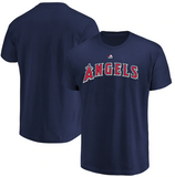 Los Angeles Angels MLB Majestic - Wordmark  T-Shirt