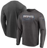 New England Patriots NFL Majestic - Kick Return Long Sleeve T-Shirt