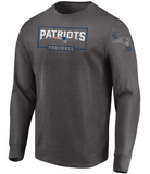 New England Patriots NFL Majestic - Kick Return Long Sleeve T-Shirt