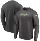 Seattle Seahawks NFL Majestic - Kick Return Long Sleeve T-Shirt