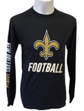 New Orleans Saints NFL Junk Food – Big Logo Long Sleeve T-Shirt
