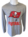 Tampa Bay Buccaneers NFL Junk Food – Big Logo Long Sleeve T-Shirt