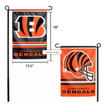Cincinnati Bengals NFL WinCraft  - 12 x 18 inch Double-Sided Flag
