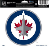 Winnipeg Jets NHL WinCraft 5" x 6" Multi Use Primary Logo Decal