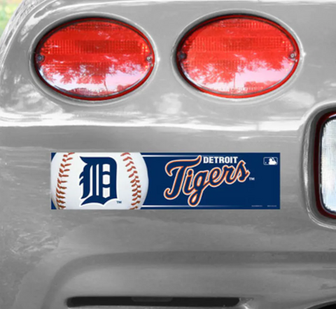 Detroit Tigers MLB WinCraft 12'' x 3'' Primary Bumper Sticker