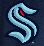 Seattle Kraken NHL Fanatics - Striated Logo Polo – Navy