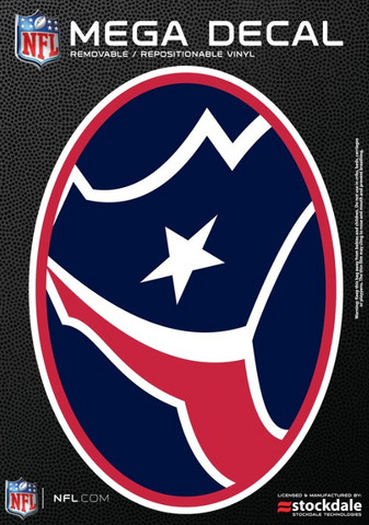 Houston Texans NFL Wincraft - 5" x 7" Mega Decal