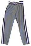 Athletic Knit – Ladies Cut Double Knit League Baseball Pants (Grey-Purple-White)