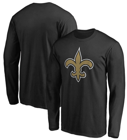 New Orleans Saints NFL Fanatics - Primary Logo Long Sleeve T-Shirt