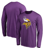 Minnesota Vikings NFL Fanatics - Primary Logo Long Sleeve T-Shirt