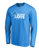 Detroit Lions NFL Fanatics - Team Lockup - Long Sleeve T-Shirt