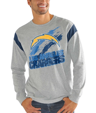 Los Angeles Chargers NFL - Receiver Slub Jersey Long Sleeve T-Shirt