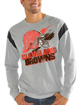 Cleveland Browns NFL - Receiver Slub Jersey Long Sleeve T-Shirt