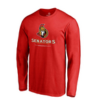Ottawa Senators NHL Fanatics - Team Lockup Long Sleeve T-Shirt