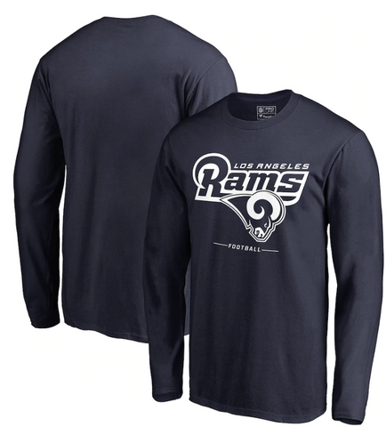 Los Angeles Rams NFL Fanatics - Team Lockup Long Sleeve T-Shirt