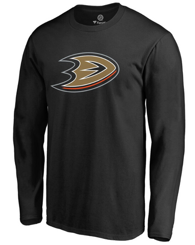 Anaheim Ducks NHL Fanatics - Primary Logo Long Sleeve T-Shirt