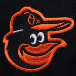 Baltimore Orioles MLB Majestic - Big & Tall Team Black Birdseye Polo
