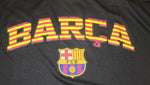 Barcelona FC Black Short Sleeve T-Shirt