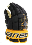 Bauer Nexus N9000 - Senior Hockey Gloves (Black-Gold)