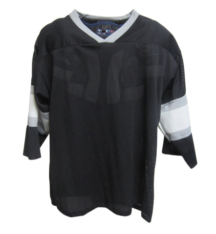 Athletic Knit Lacrosse-Inline Hockey Jersey - Black-Grey-White