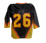 AK Custom Inline Hockey Jersey - Black-Gold-Red