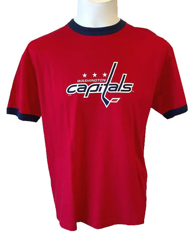 Washington Capitals NHL Bulletin - Ringer T-shirt