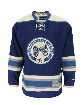 Blue jackets top cannon shirt
