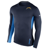 Los Angeles Chargers NFL Nike - Vapor Performance Long Sleeve T-Shirt
