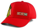 Chicago Blackhawks NHL CCM - Current Structured Flex Cap
