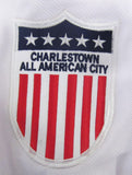 Charlestown Chiefs Slap Shot - White #16 Jack Hanson Jersey