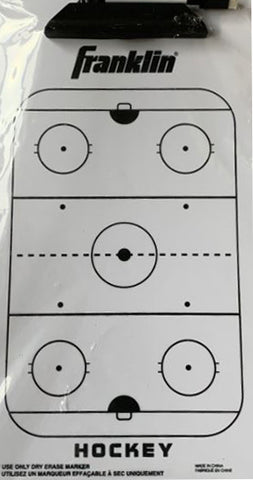 Franklin Sports Dry-Erase - Ice Hockey Coaching Clipboard