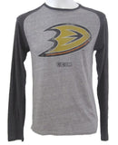 Anaheim Ducks NHL CCM - Triblend Raglan Long Sleeve T-Shirt