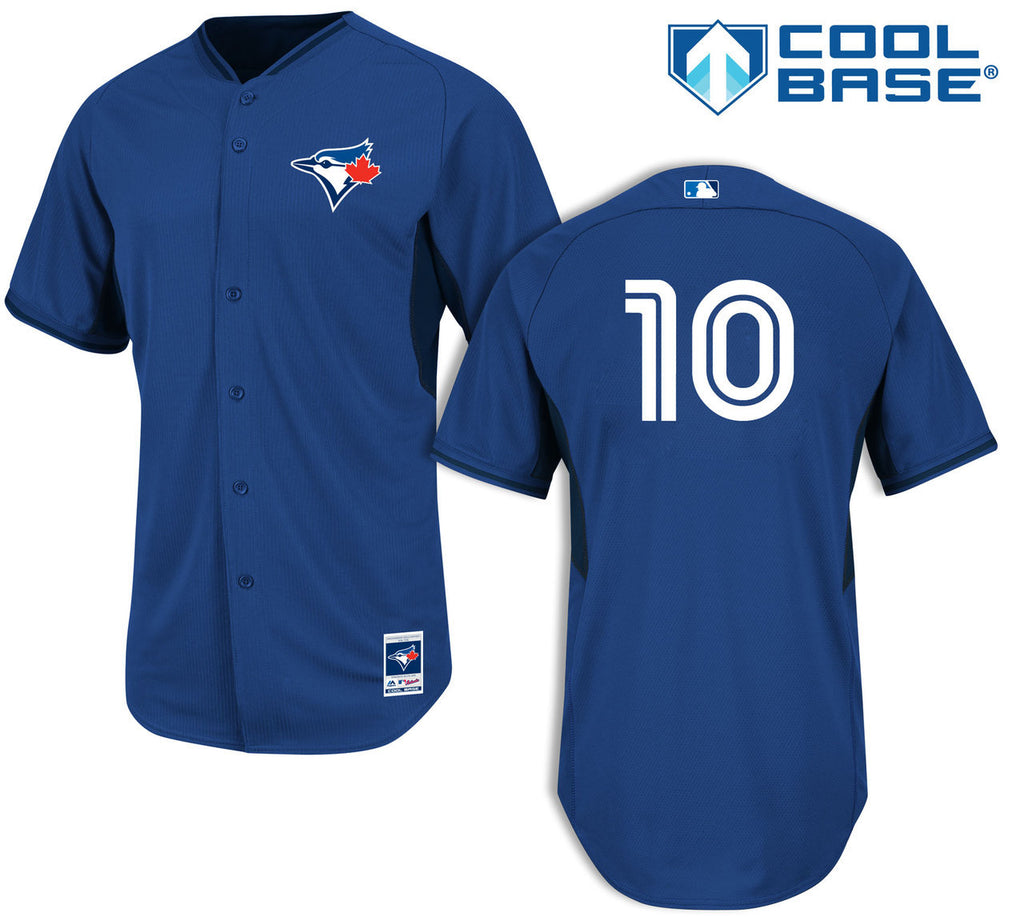 Toronto Blue Jays MLB #10 Majestic - Batting Practice Jersey – Pro Look  Sports & Apparel