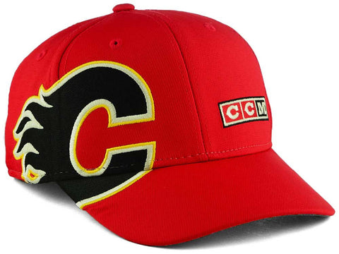 Calgary Flames NHL CCM - Current Structured Flex Cap